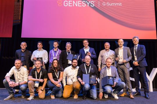 Awards van Genesys voor klanten en partners