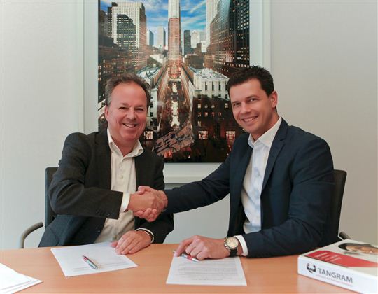 Maurice Meesters (links) en Ruben Lamot (rechts)