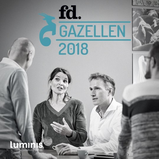 IT-bedrijf Luminis wint FD Gazellen Award