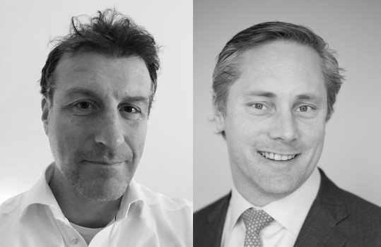 Diederik van Braam van Vloten (links) en Mark de Groot (rechts)