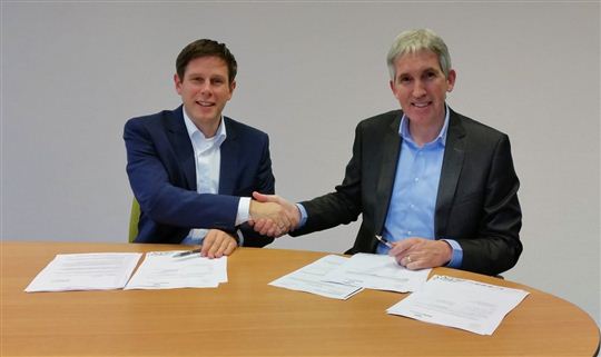 Gerben van der Veen en Anton Theunisse