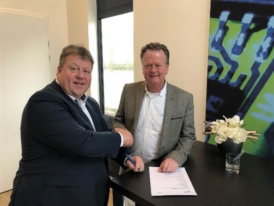 Kim van Brugge en Tom Jansen.