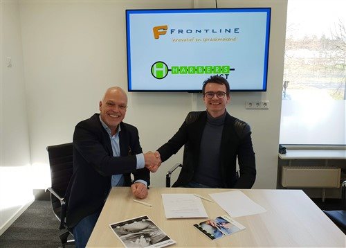 Links: Hans Reuver (Frontline) en rechts Emiel Harbers (Harberst ICT)