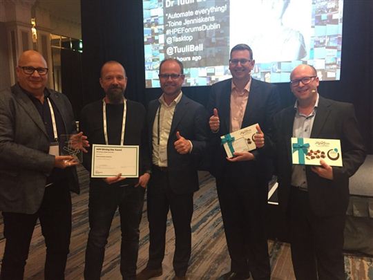 Waternet en Salves onderscheiden met HPE Award