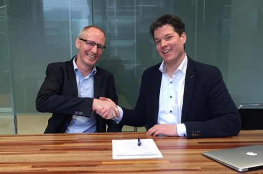 Foto: Philippe Michiels (links) en Jan Martijn Broekhof