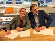 Meike Mulder en Pieter Zandee