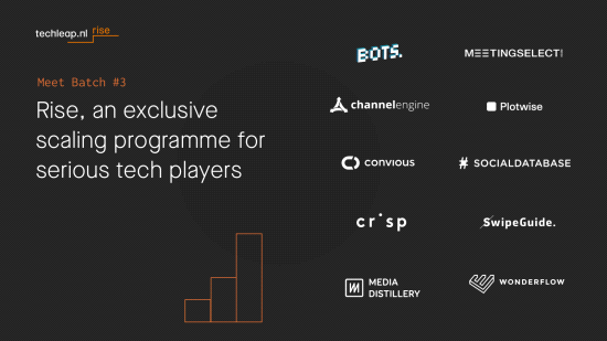 'Selecteert nieuwe lichting meest veelbelovende scale-ups van Nederland' 1 SL Startups%20Rise