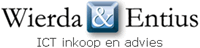 Logo Wierda Entius ICT inkoop en advies