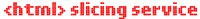 Logo html-slicing