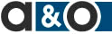 Logo a&o systems + services Benelux B.V.