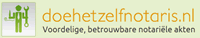 Logo Doehetzelfnotaris.nl