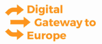 Logo Digital Gateway to Europe (DG)
