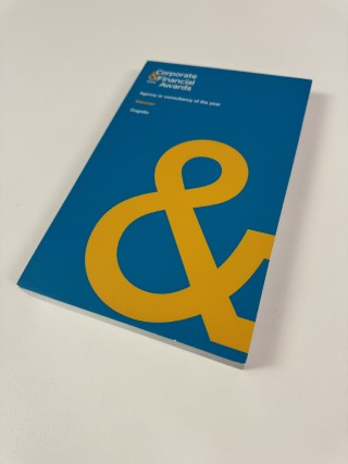 Cognito uitgeroepen tot Agency of the Year bij de Corporate & Financial Communications Awards 2024 in Londen