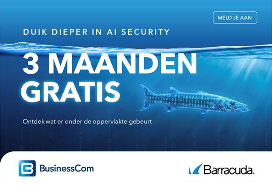 BusinessCom geeft business partners 3 maanden AI Security op proef