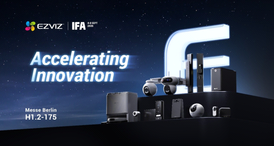 EZVIZ brengt slimme woning samen op IFA 2026: van camerabeveiliging tot robotica Hal 1.2, stand 175