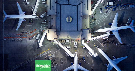 Schneider Electric introduceert Integrated Platform Operations Center (IPOC) voor geïntegreerd luchthaveninfrastructuur en bedrijfsvoering ter bevordering van efficiëntie, betrouwbaarheid en decarbonisatie