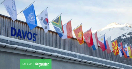 Schneider Electric versnelt energietechnologie tijdens de jaarlijkse bijeenkomst van het World Economic Forum in Davos