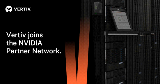 Vertiv sluit zich aan bij het partnernetwerk van NVIDIA