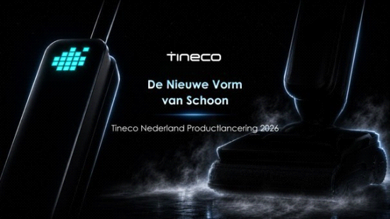 Tineco lanceert officieel in de Benelux met een nieuwe generatie slimme vloerreinigers